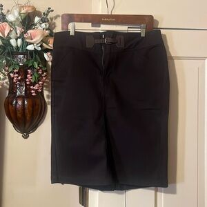 Ralph Lauren Brown Denim pencil skirt Size 10